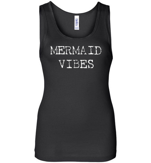 Mermaid Vibes (White) Tank