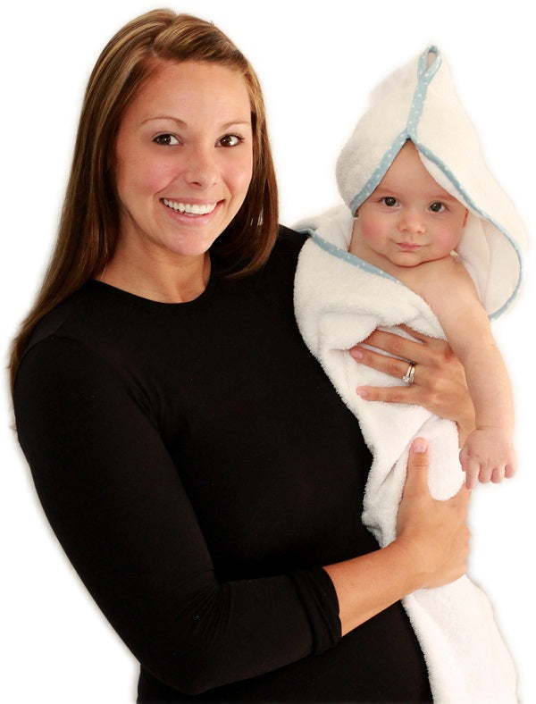 Cuddlecloth® Safest Baby Towel And Washcloth Gift Set