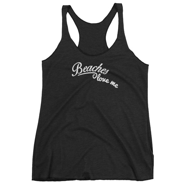 Beaches Love Me (White) Tank
