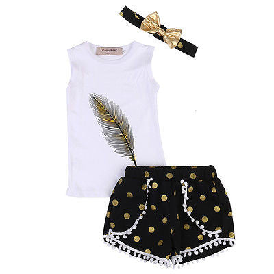 Gemma Feather 3-Piece Set