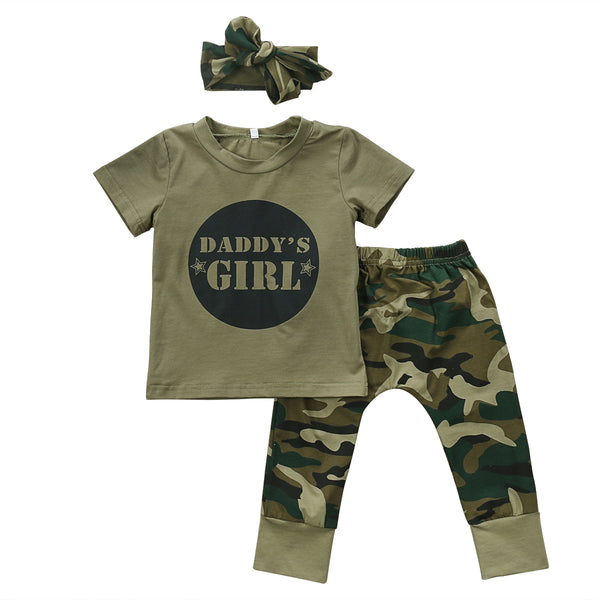 Daddy's Girl Camo Outfit