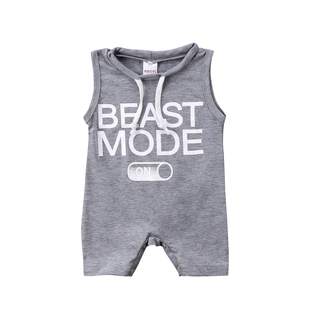 Beast Mode On Romper