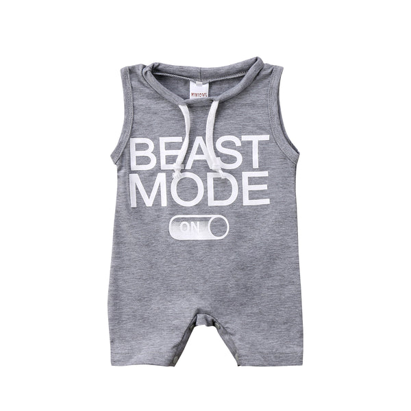 Beast Mode On Romper
